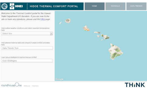 HIDOE Thermal Comfort Portal